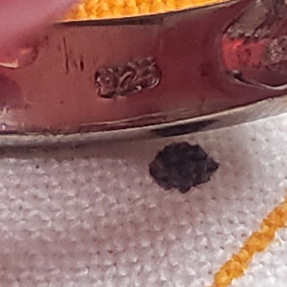 Niassa Ruby 5 Stone Sterling Silver Ring - Picture 6 of 6